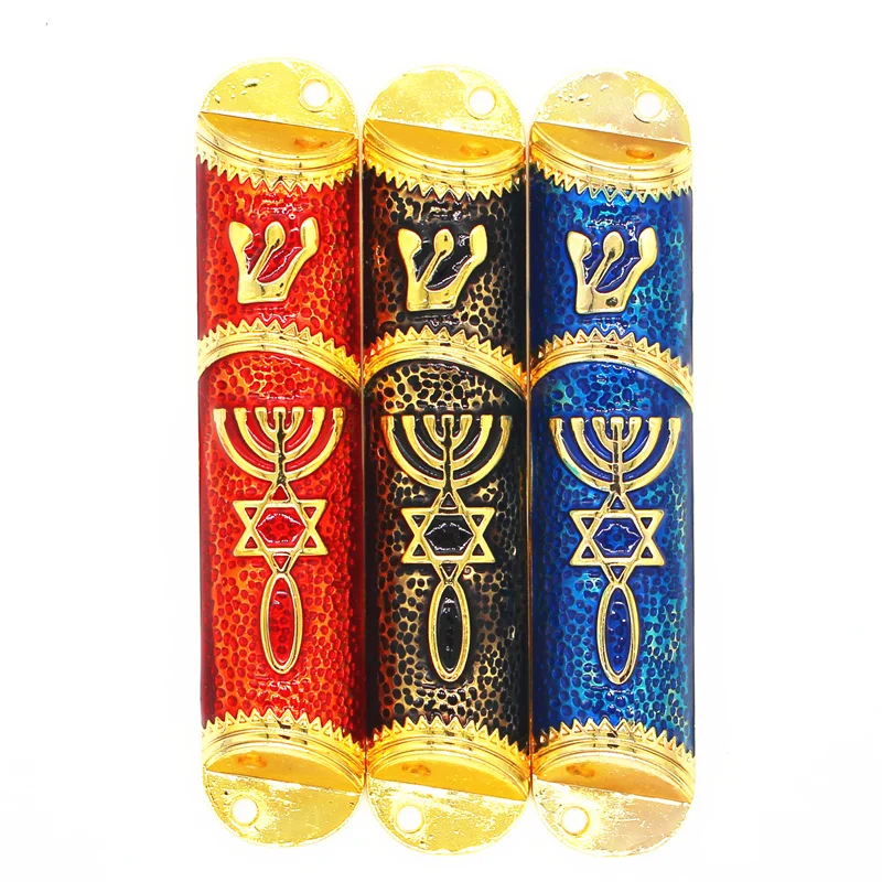 Estojo Mezuzah / individual e kits - Imagem 15