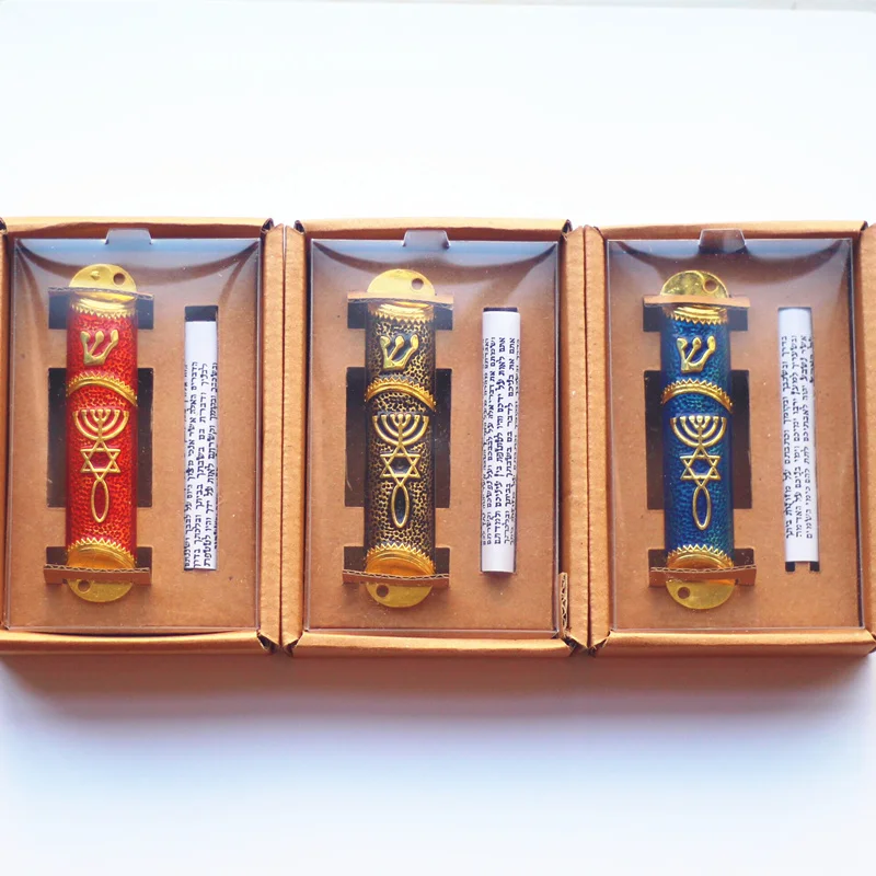 Estojo Mezuzah / individual e kits - Imagem 7